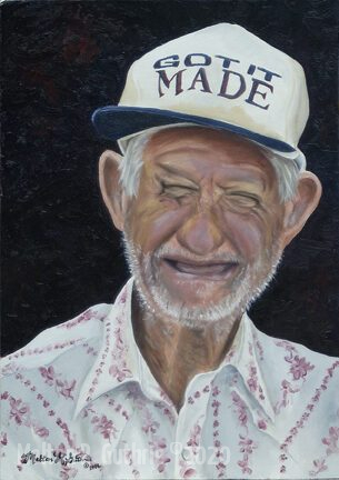 Tommy's Got It Made    12x14   Oil on Masonite